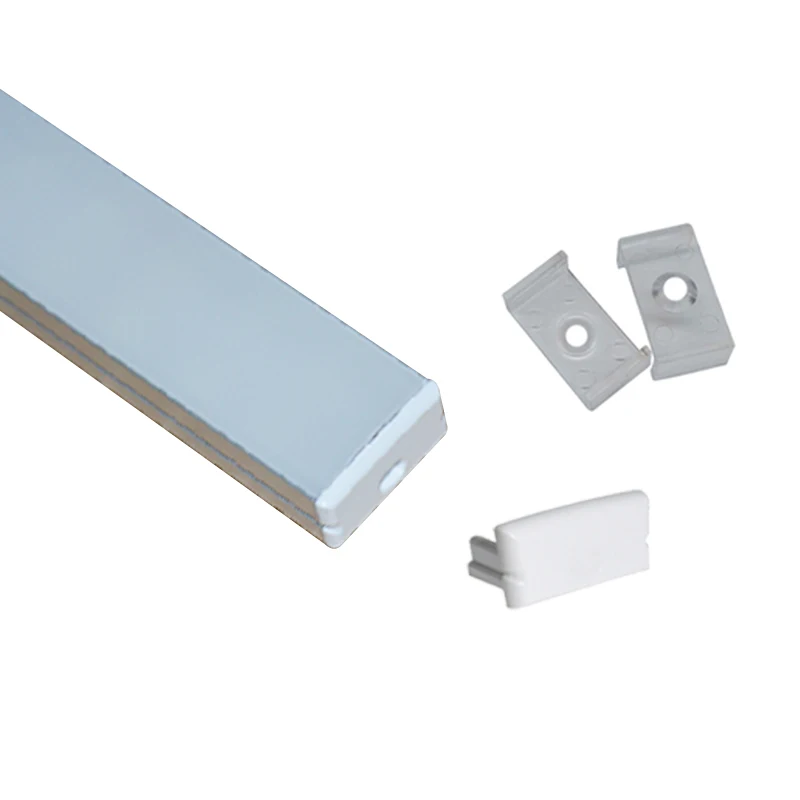 Aluminum and PC Diffuser Extrusion Aluminum Material LED Profile for 5630 Strips