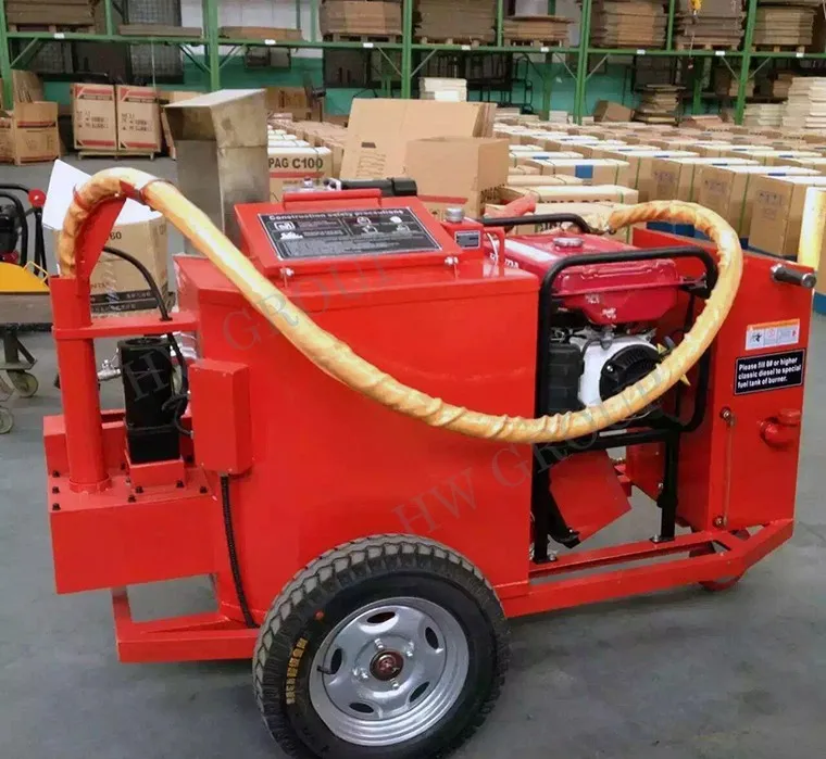 Heating Tube Spraying Road Repair Concrete Joint Sealing Machine
