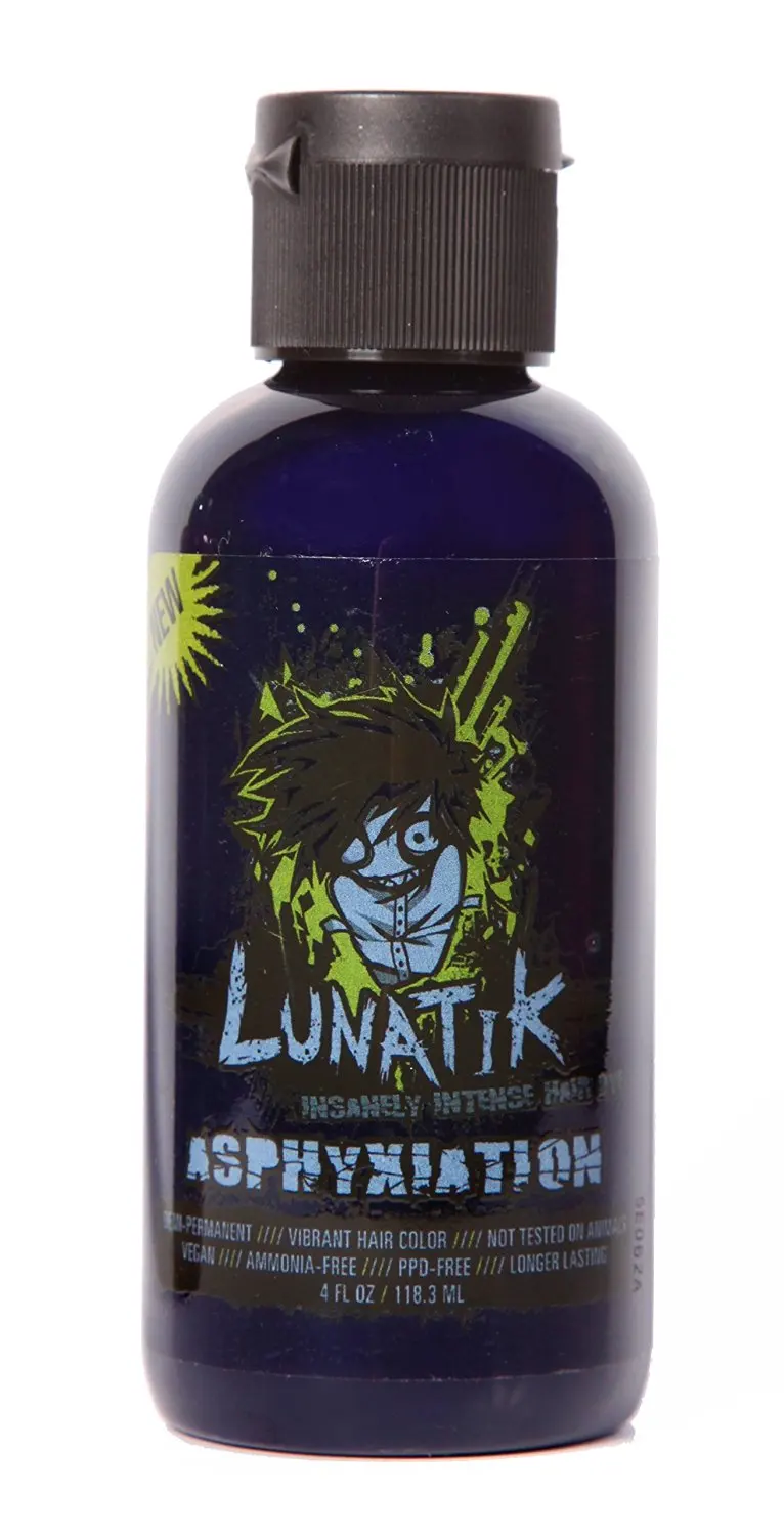 Lunatik Hair Dye Asphyxiation Blue In Price On Alibaba Lunatik Hair Dye Asphyxiation Blue