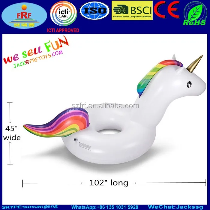 unicorn tube float