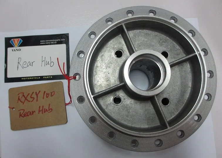 Hot motorbike parts rear RXSY 100 motorcycle wheel hub