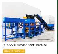 solid portable brick making machine qt4-24 dongyue machinery group