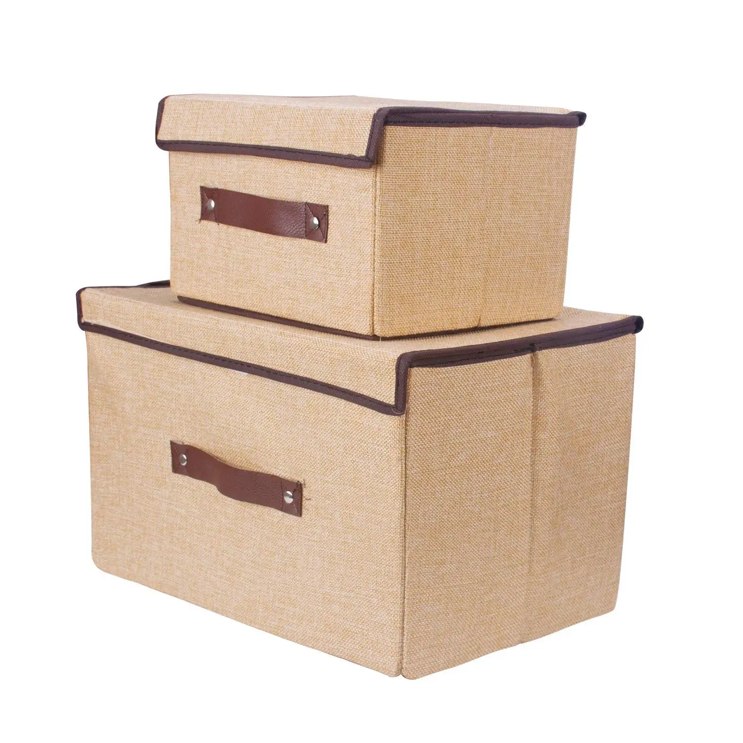 OEM decorative cardboard storage boxes with lid