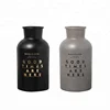 Glass material frosted matte 100ml black reed diffuser glass bottle