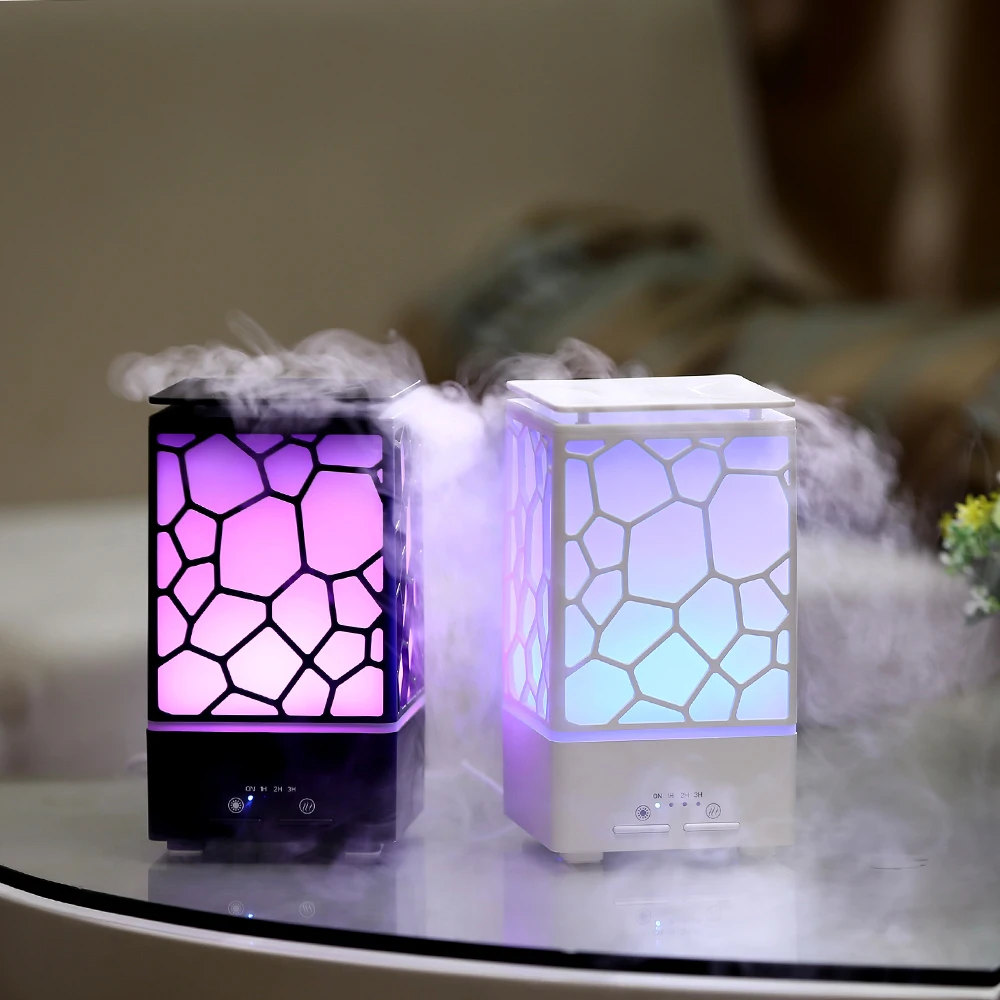 2017 Bộ khuếch tán thơm bằng nước siêu âm mới nhất của Water Cube USB dành cho phòng ngủ