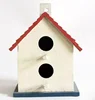 HS- Wholesale handmade natural new unfinished wooden bird house
