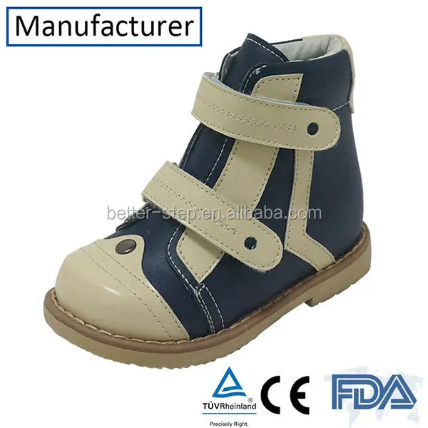 Winter Leather Cute Baby Orthopedic 