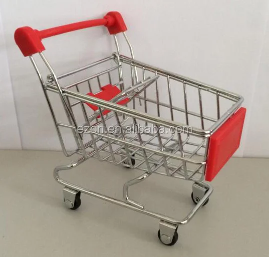 childs metal shopping cart