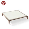 High quality malaysia unique high end house apartment wooden parlor coffee table