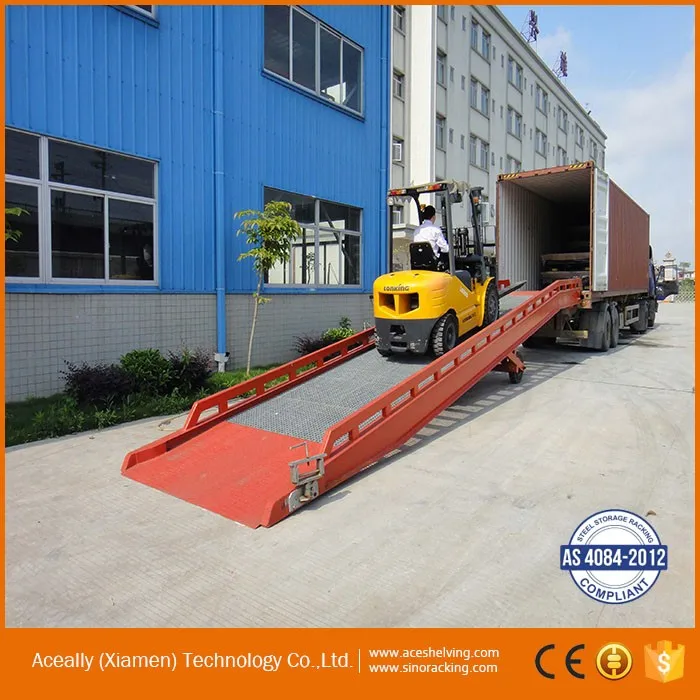 Mobile Hydraulic Cargo Truck Loading Ramp Dock Lift Systems - Buy ...