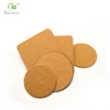 100mm round and square Customized Printed Drink Coaster Cork Coaster