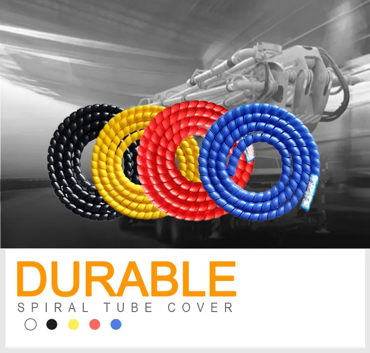 18mm I.d Flexible High Pressure Rubber Hose Protector Fuel Tube Gas