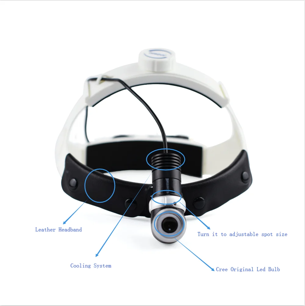 5w High Power Rechargeable Surgical Headlamp Medical Led Headlight
