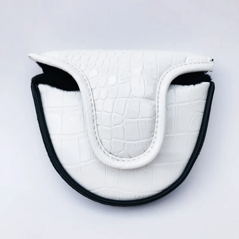 Semicircle Neutral Blank Logo Golf Putter Head Cover Buy Neutral Golf Head Covers,Blank Golf
