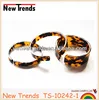 Classic Tortoise/Turtle bracelet cuff with various size, resin tortoise bangle cuff