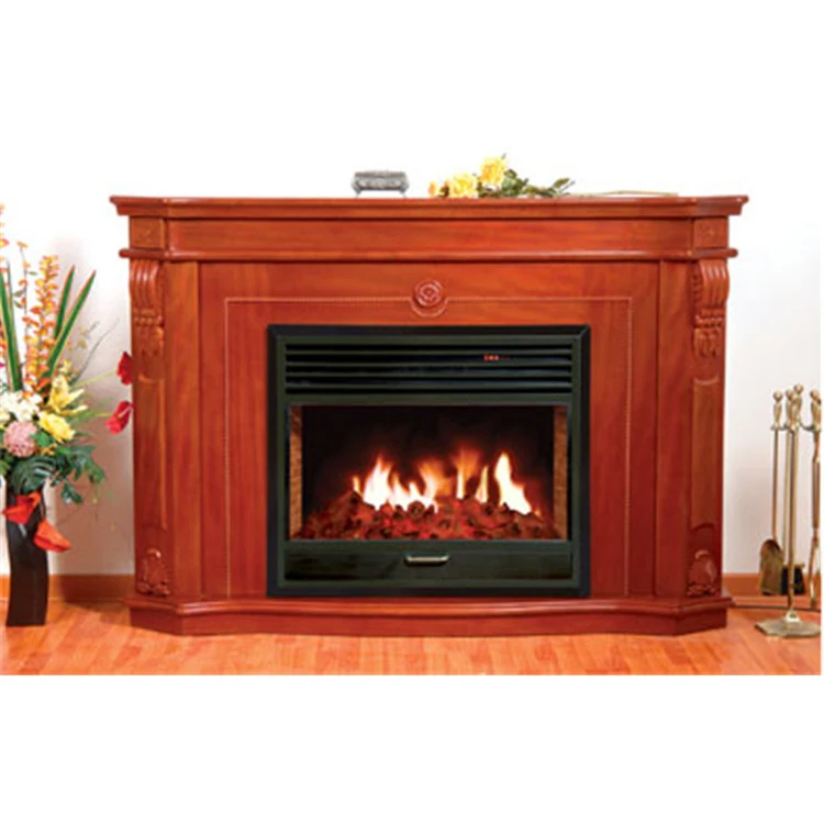 New Product Custom Design Wood Mantel Electric Fireplace With