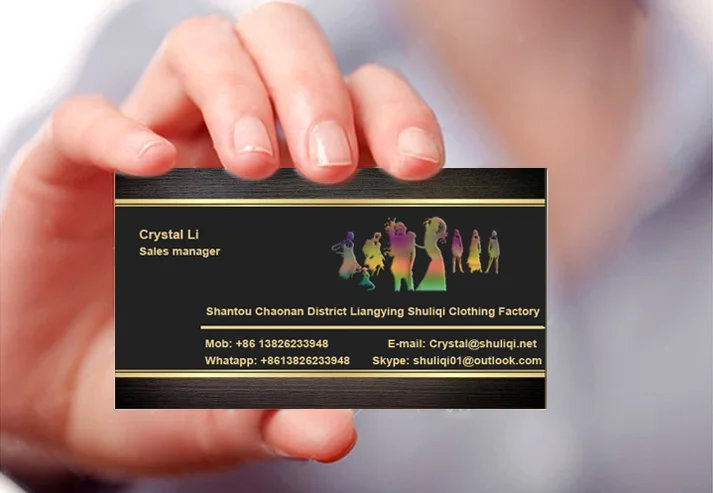 Crystal Name card