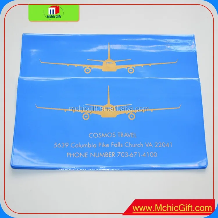 Custom Made Cheap Pvc Vinyl Airline Ticket Holder Buy Airline Ticket