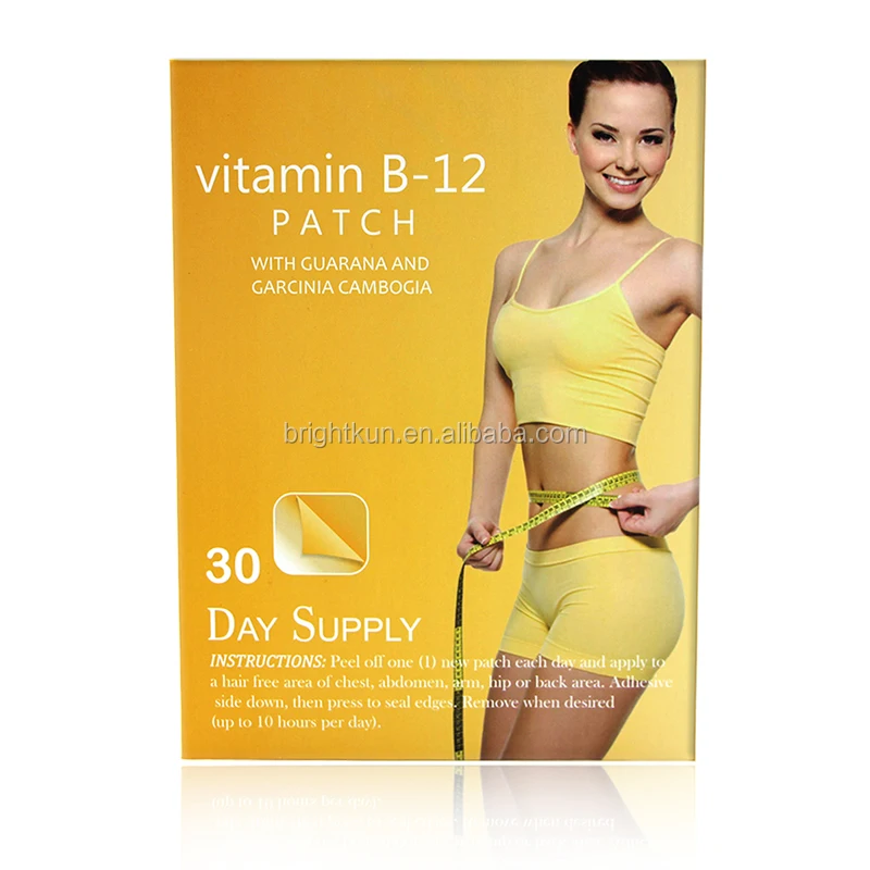 Transdermal vitamin b12 patches