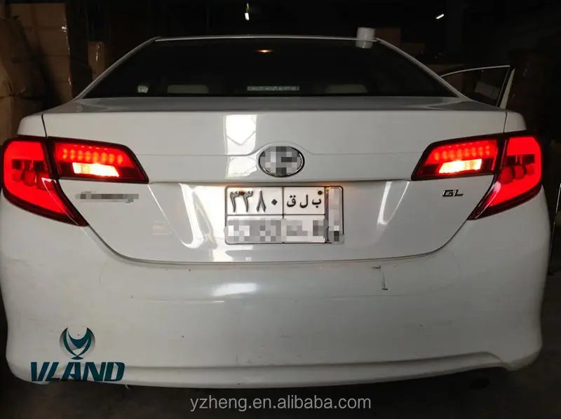 VLAND Factory Car Tail Light For Camry 2012 2013 2014 LED Taillights Wholesale Price New Design Plug And Play
