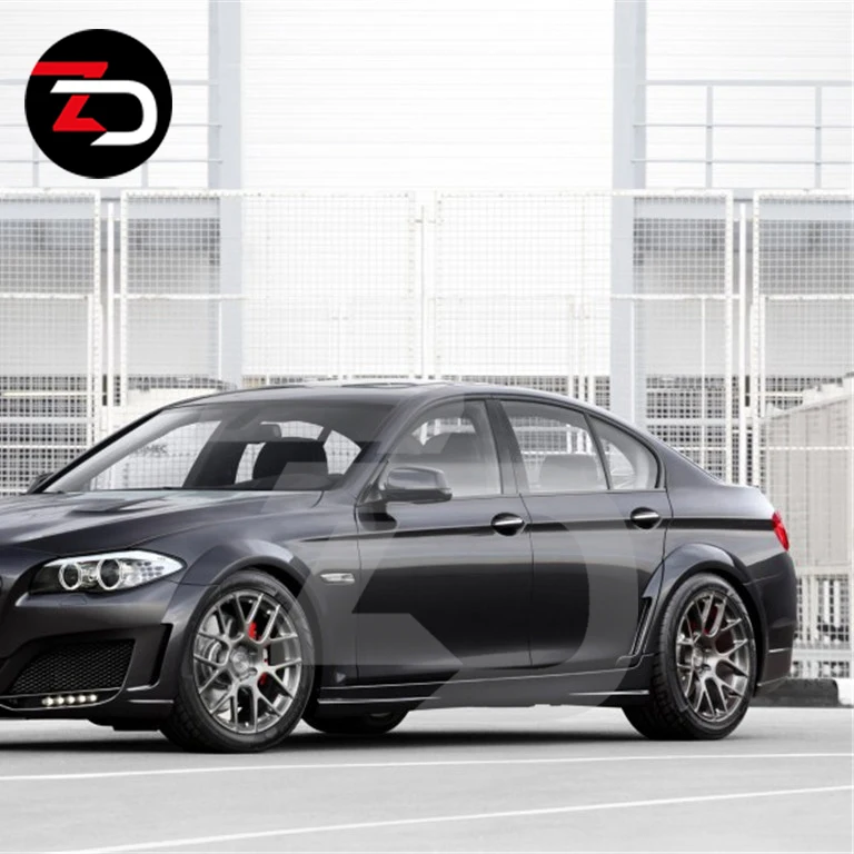 20112017 Zd Style Wide Body Kit With Bumper Fender Flares Side Skirts Fenders For 5 Series F10
