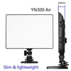 Newest YONGNUO YN300 Air Ultra Thin On Camera Led Video Light Pad Panel for Canon Nikon Sonys Panasonic DSLR Camcorder