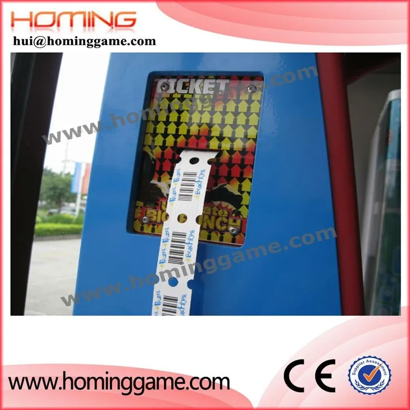 China supplier Ultimate big boxing punching machine lottery coin operated redemption arcade game machine