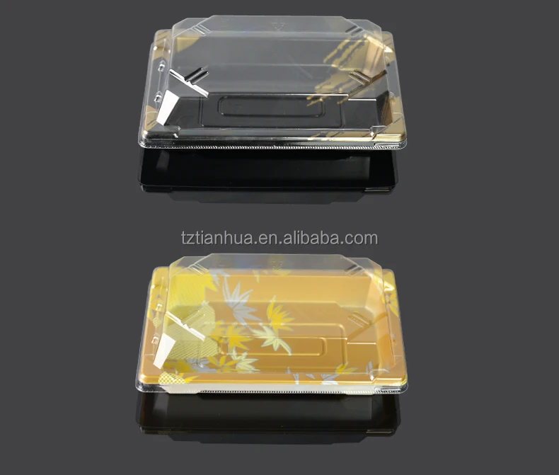 High Quality Ps Disposable Plastic Sushi Container,Plastic Take Out