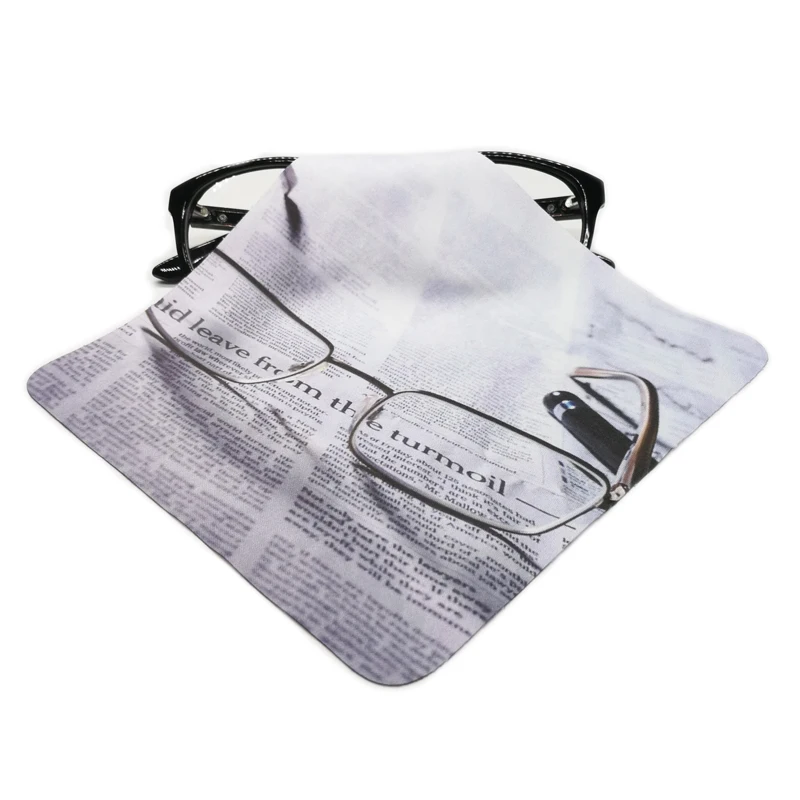 Custom Microfiber Cleaning Cloths For Eyeglasses/glasses/sunglasses
