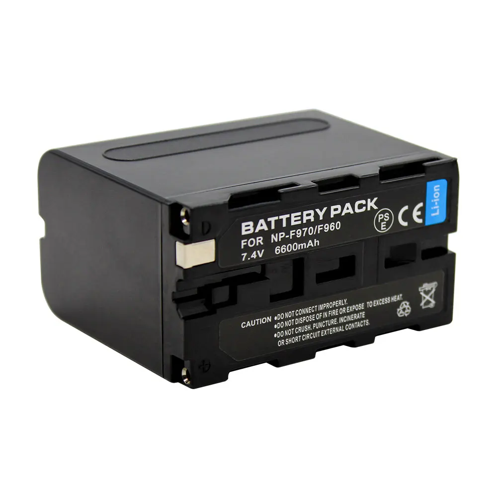 Batería 2x para Sony np-f960 np-f970 npf960 npf970