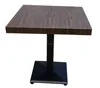 2018 Classic Restaurant Square Aluminum Plywood Artificial Pine Table Top
