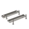 Rectangular Pot Magnets with Counter Bore Countersunk Hole Magnets with Mounting Screws