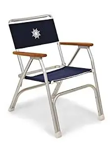 Buy Marine Folding Deck Chair for Boat - Anodized Aluminum ...