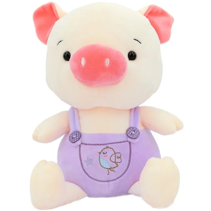 22cm Cute Pig Stuffed Animals Plush Toys Kawaii Colors Piggy Great Pet