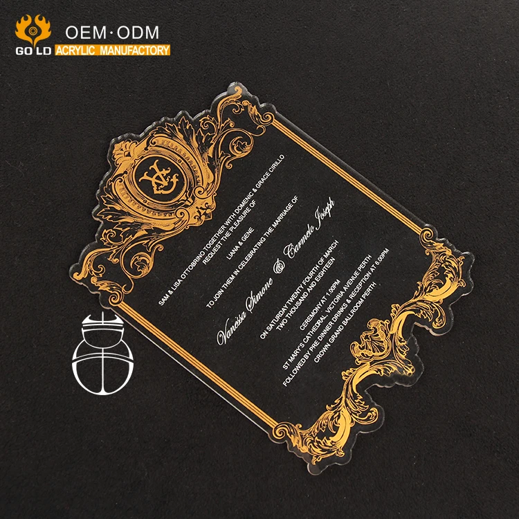 豪華なアクリル音楽結婚式の招待状 アクリルレーザー切断結婚式の招待状 Buy アクリルミュージカル結婚式の招待状 アクリル結婚式の招待状 アクリル 招待 Product On Alibaba Com