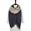 Cashmere Women Pashmina Scarves Shawl Bling Bling Stripe Knit Infinity Scarf