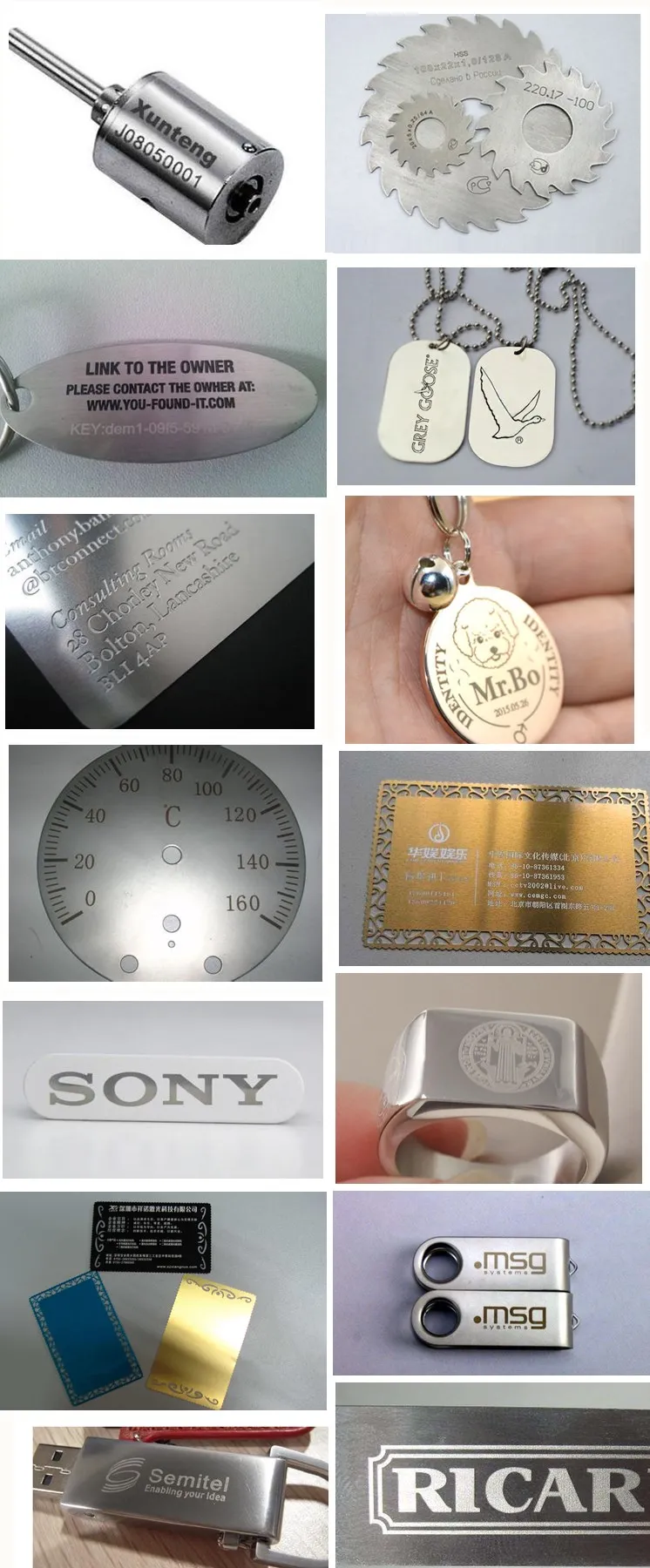 20W 30W Stainless Steel fiber laser marking machine