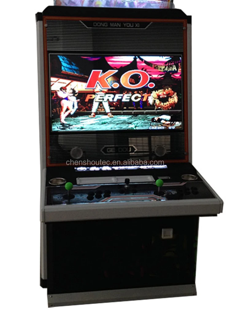Commercial Fighting Game Machine Box Arcade 32 Inch Arcade