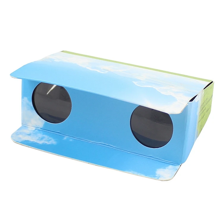 Kids Diy 3x30 Paper Cardboard Folding Binoculars Buy Cardboard