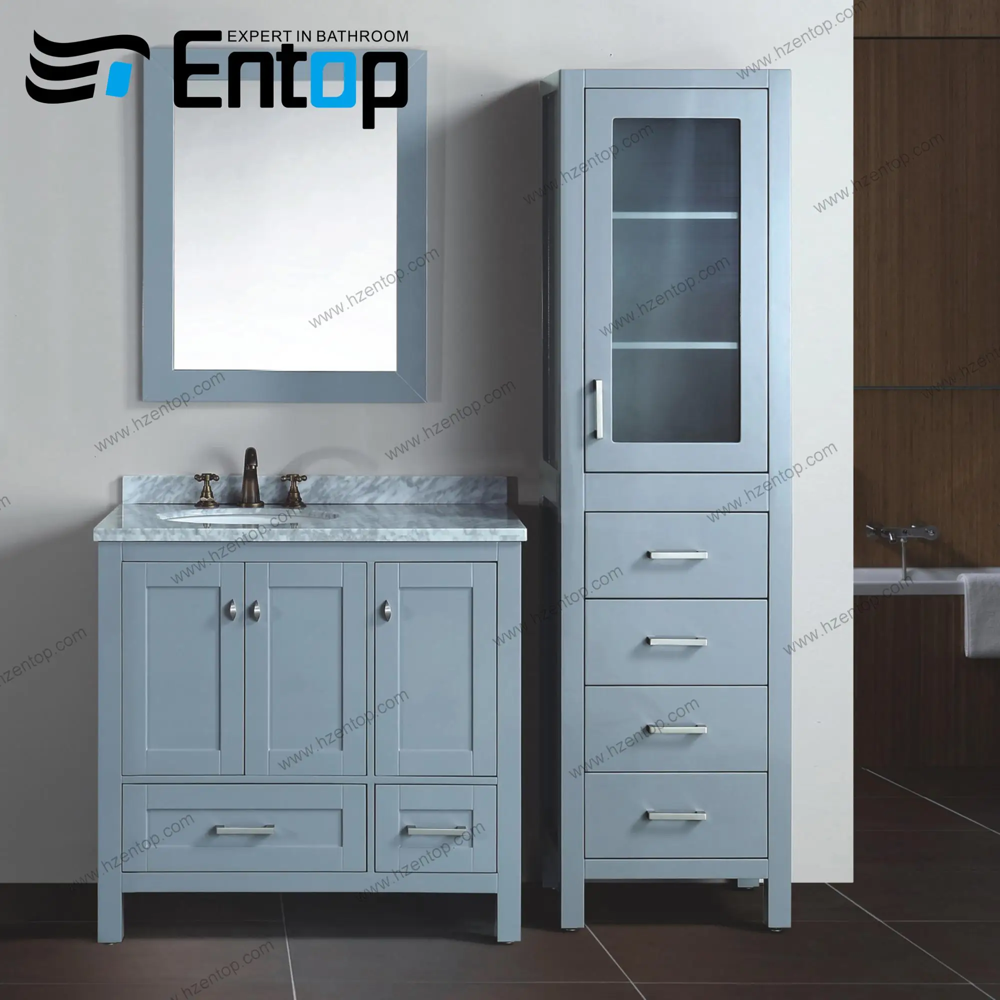 Entop Special Latest Design Waterproof Bathroom Vanity Counter