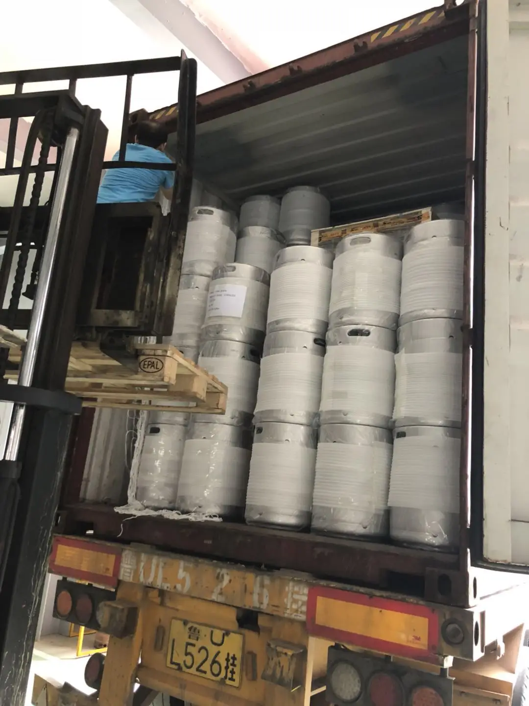 European Standard 50l Stainless Steel Draft Beer Barrels Drums Kegs