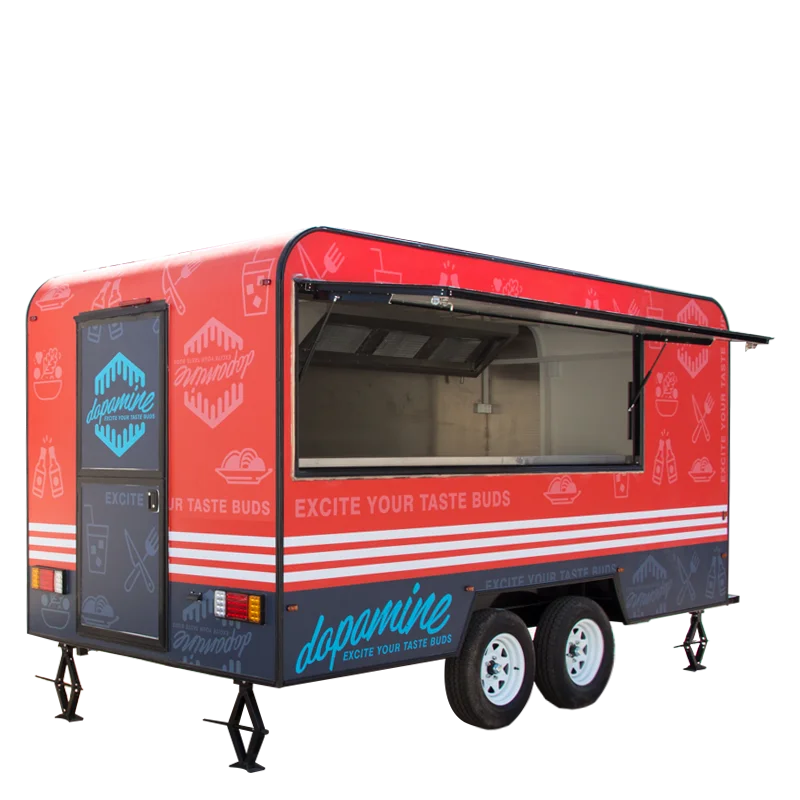 Manufacturer Mobile Food Trailer For Sale Outdoor Snack Food Cart
