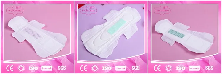 Dry mesh sanitary napkins feminine hygiene individually wrapped sanitary napkins.jpg
