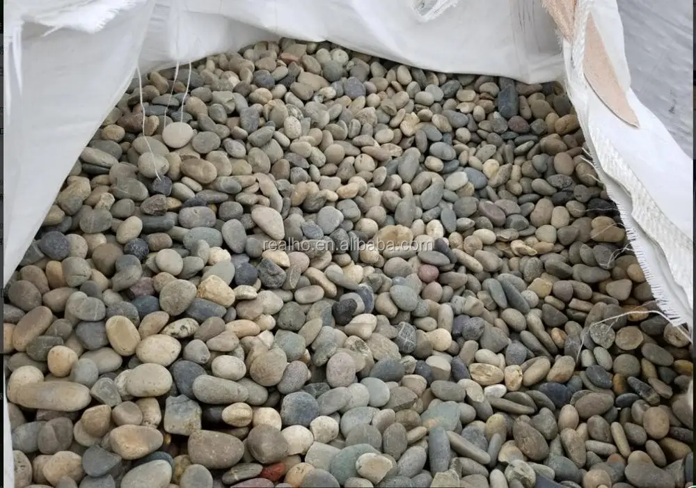 Piedras De Guijarros De Roca De Río Grandes Sin Pulir Para Decoración