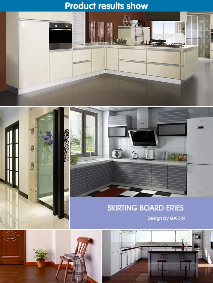 De Aluminio De Alta Calidad Barata De La Cocina Suelos De Gabinete De