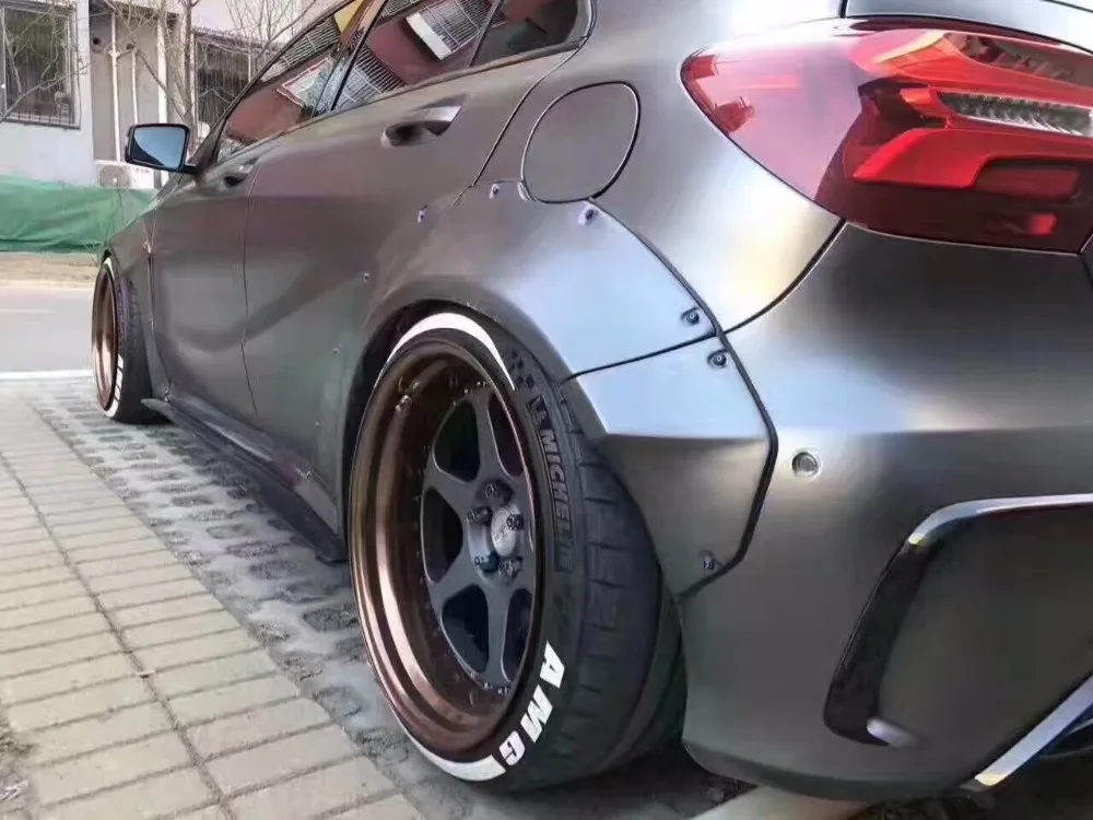 20152017 Aclass W176 A45 Wide Body Kit Wheel Arches Fender Flares