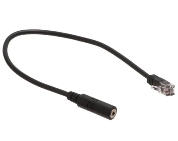3.5mm Jack To Rj9/rj10 Phone Headset To Office Phone Adapter Cable