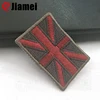 Promotional team sport club fan outdoor patch embroidery military flags