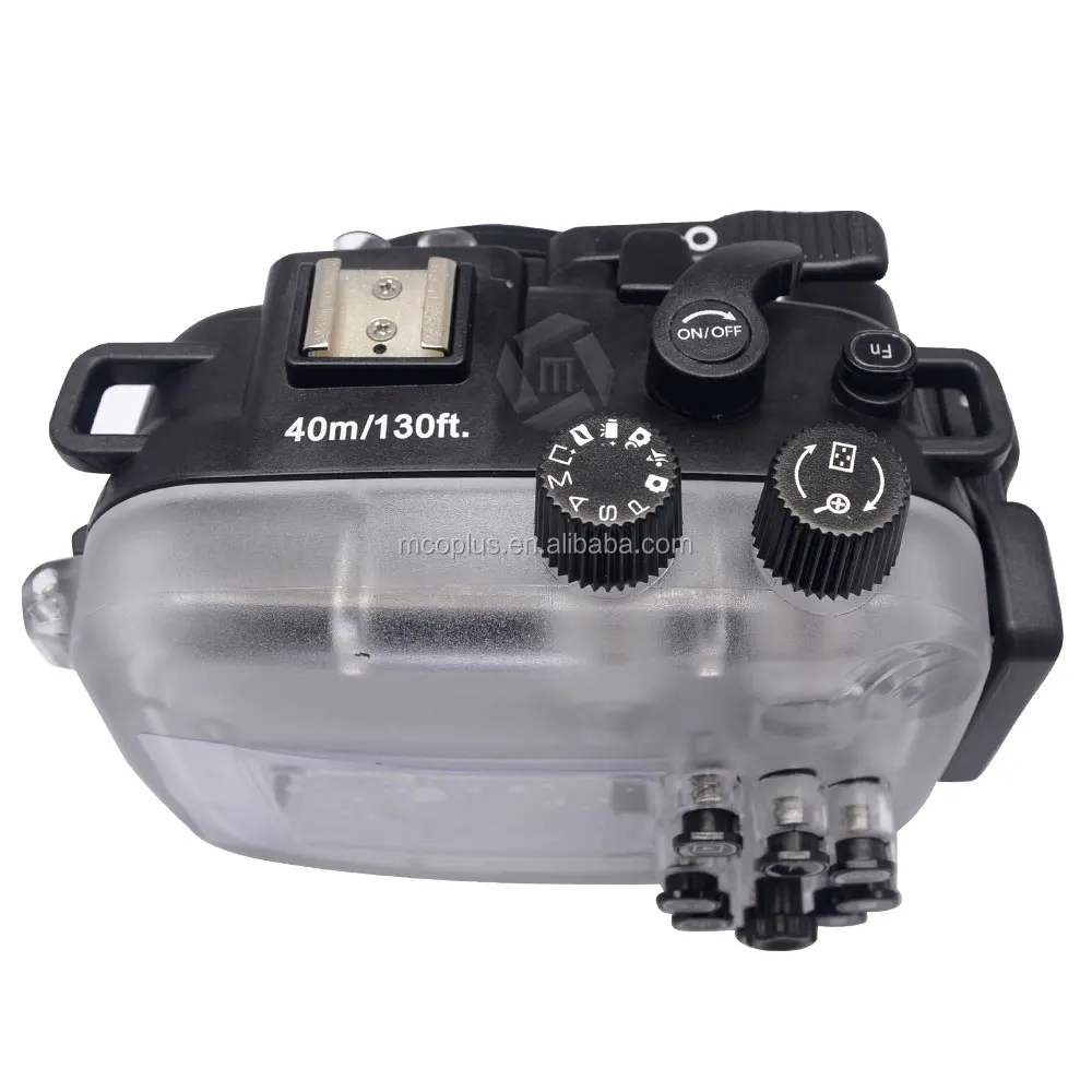 Mcoplus 40m/30ft Camera Waterproof Housing Case For Nikon1 J5 1030mm