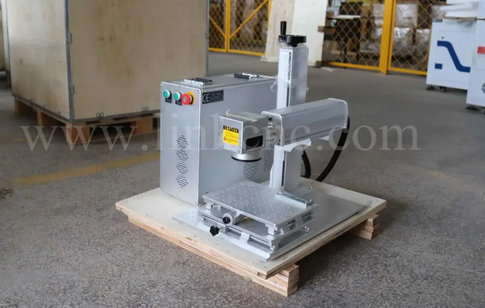 Portable 20w Fiber Laser marking machine for stainless steel carbon steel gold silver